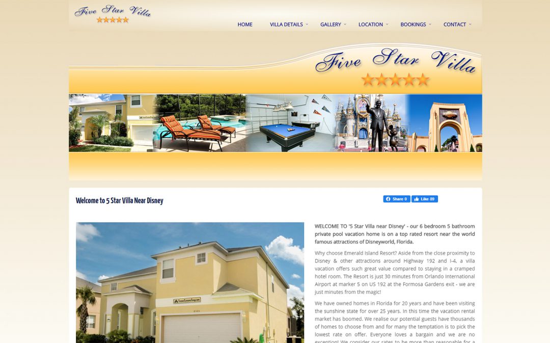 5 Star Orlando Villa